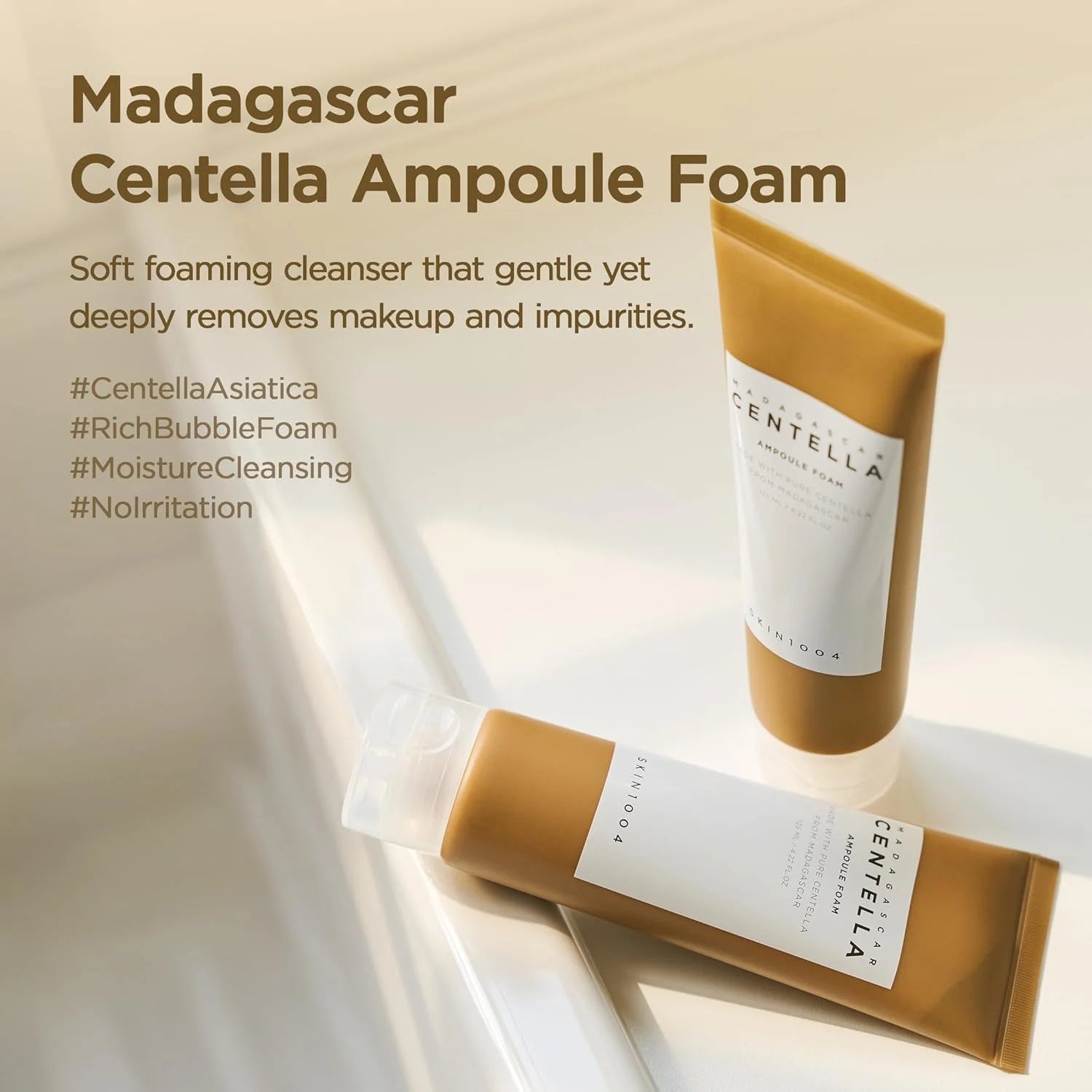 Madagascar Centella Tone Brightening Cleansing Foam